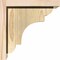 Ekena Millwork New Brighton Rough Sawn Corbel w/Backplate, Douglas Fir, 6"W x 10"D x 10"H COR06X10X10NEB01RDF - alternate 3